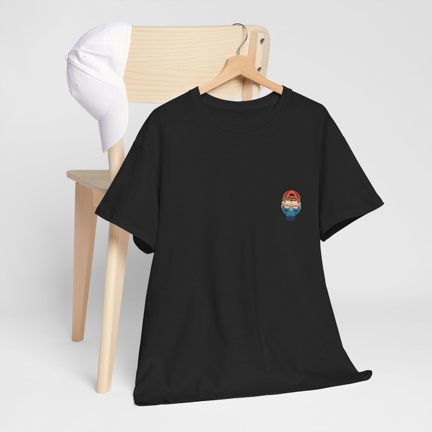 Bold Streetwear Tee - Multicolor Unisex Heavy Cotton Shirt