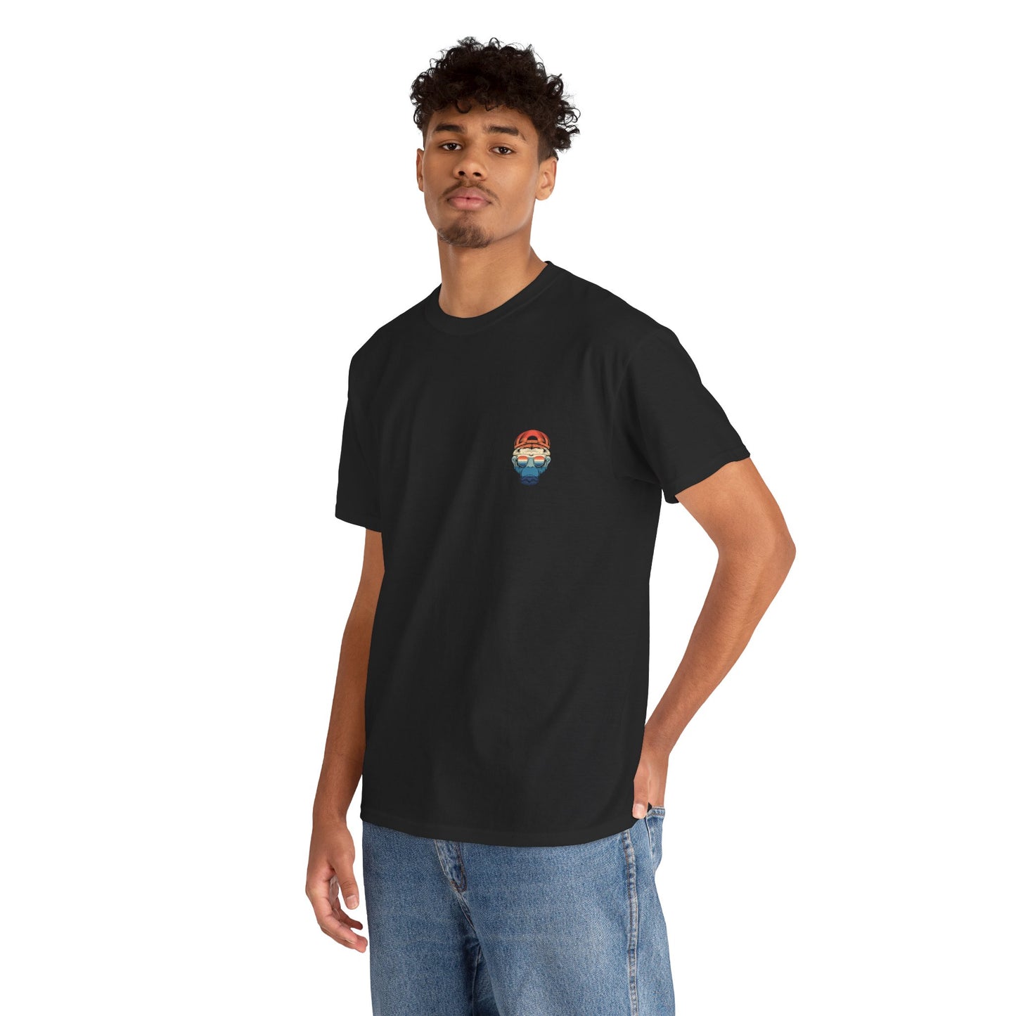 Bold Streetwear Tee - Multicolor Unisex Heavy Cotton Shirt